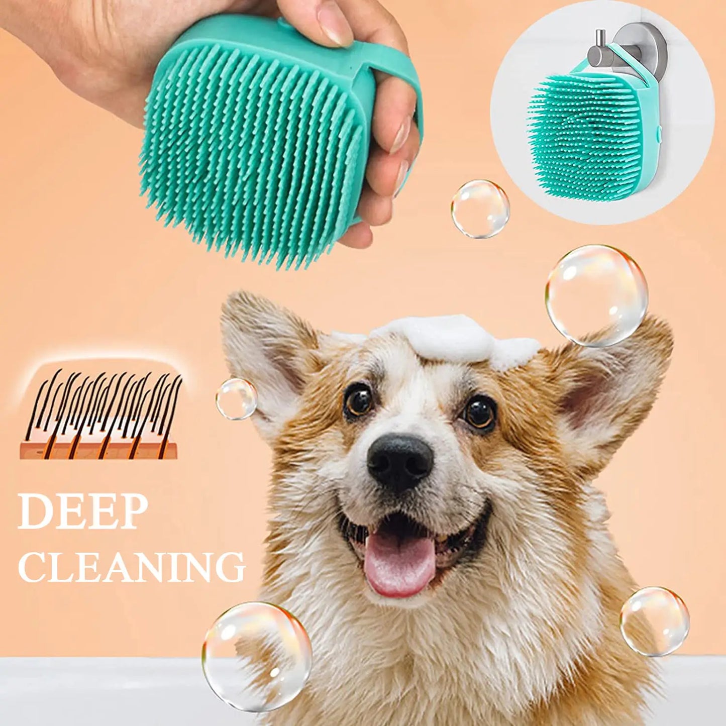 Pet Massage Bath Gloves